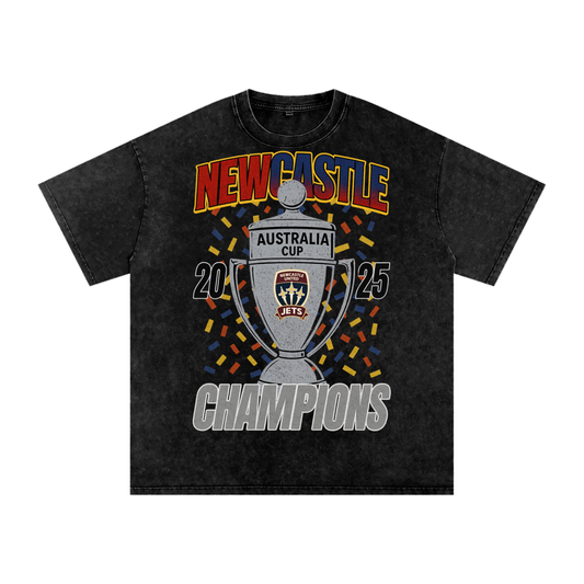 Newcastle Jets Aus Cup Winners Tee