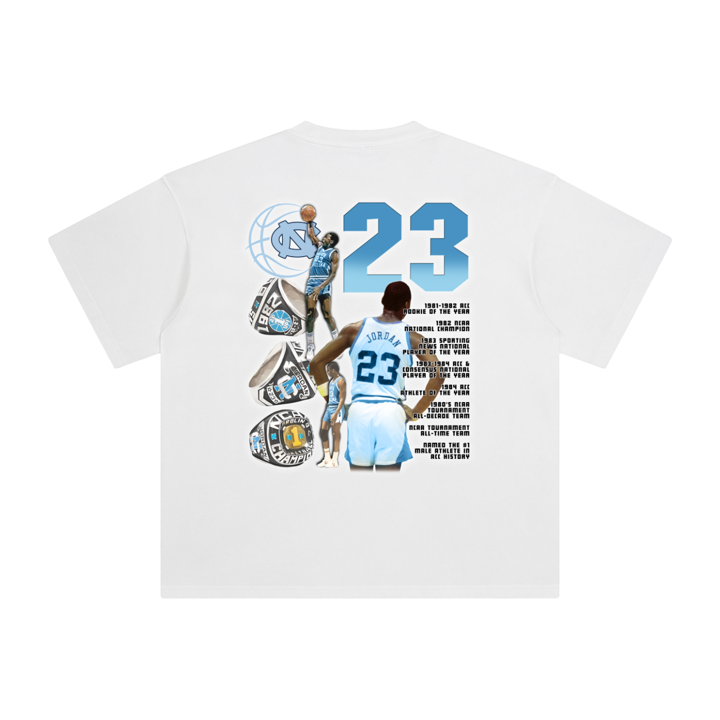 MJ UNC Tee