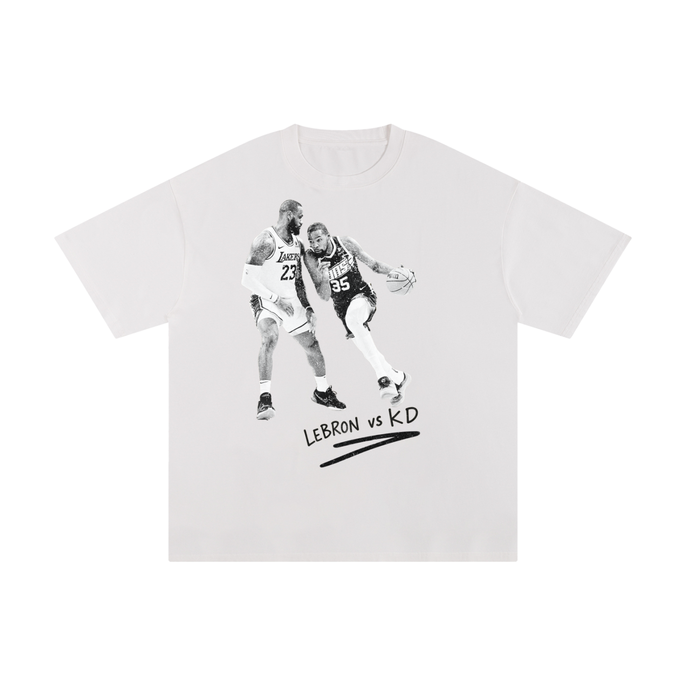 Lebron vs KD Tee